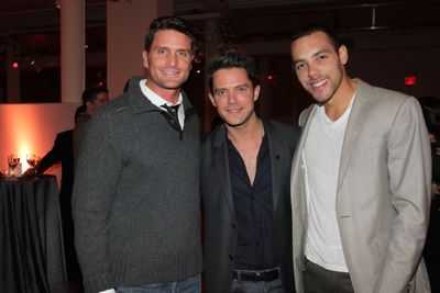 Reichen Lehmkuhl, Eli Lieb and Zack Schares Photo
