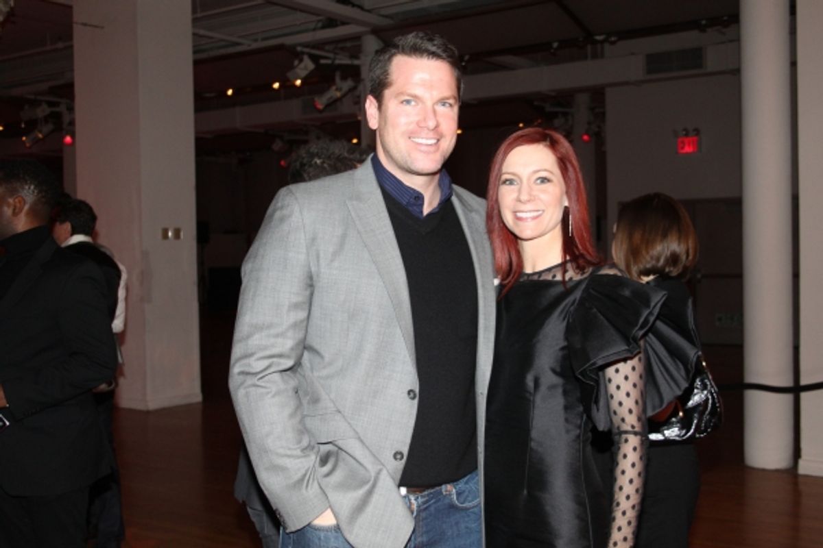 Thomas Roberts and Carrie Preston at 