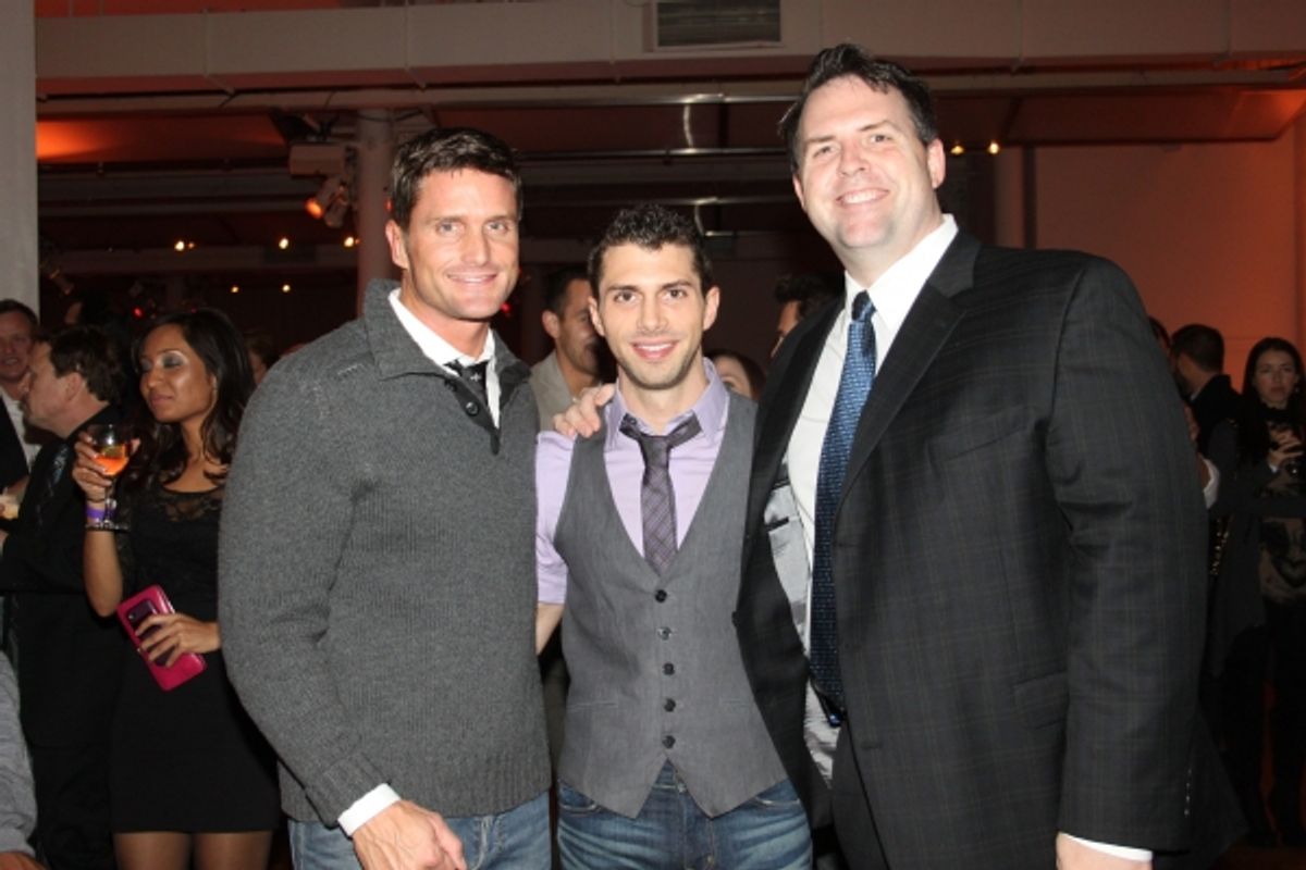 Reichen Lehmkehl, Jonathan D. Lovitz and Hugh Hysell at 