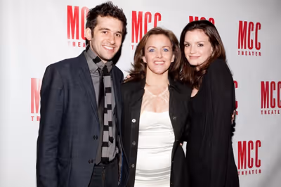 Adam Chandler-Berat, Alice Ripley and Jennifer Damiano Photo
