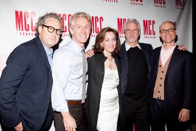 Bernard Telsey, Blake West, Alice Ripley, Robert LuPone and William Cantler Photo