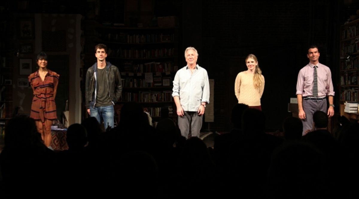 Hettienne Park, Hamish Linklater, Alan Rickman, Lily Rabe & Jerry O'Connell  at 