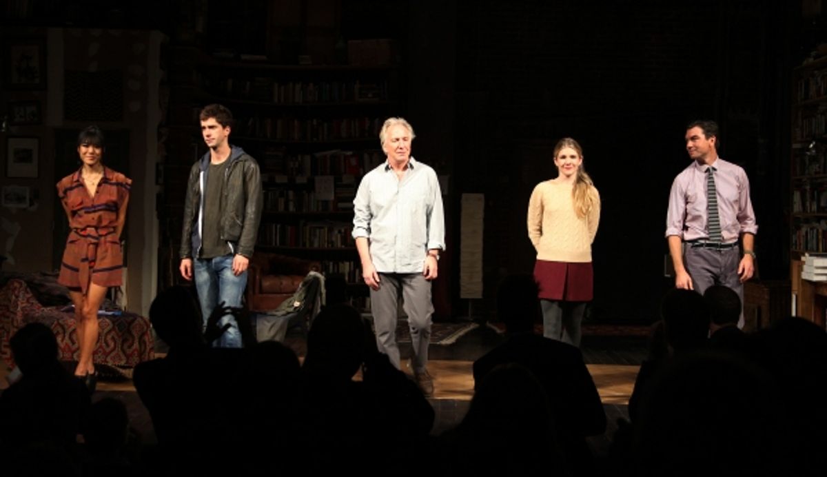 Hettienne Park, Hamish Linklater, Alan Rickman, Lily Rabe & Jerry O'Connell  at 