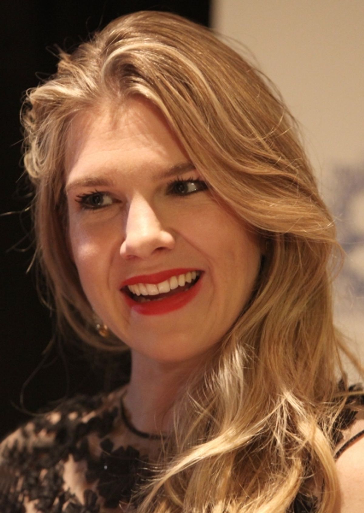 Lily Rabe at Inside the SEMINAR Opening Night Party!