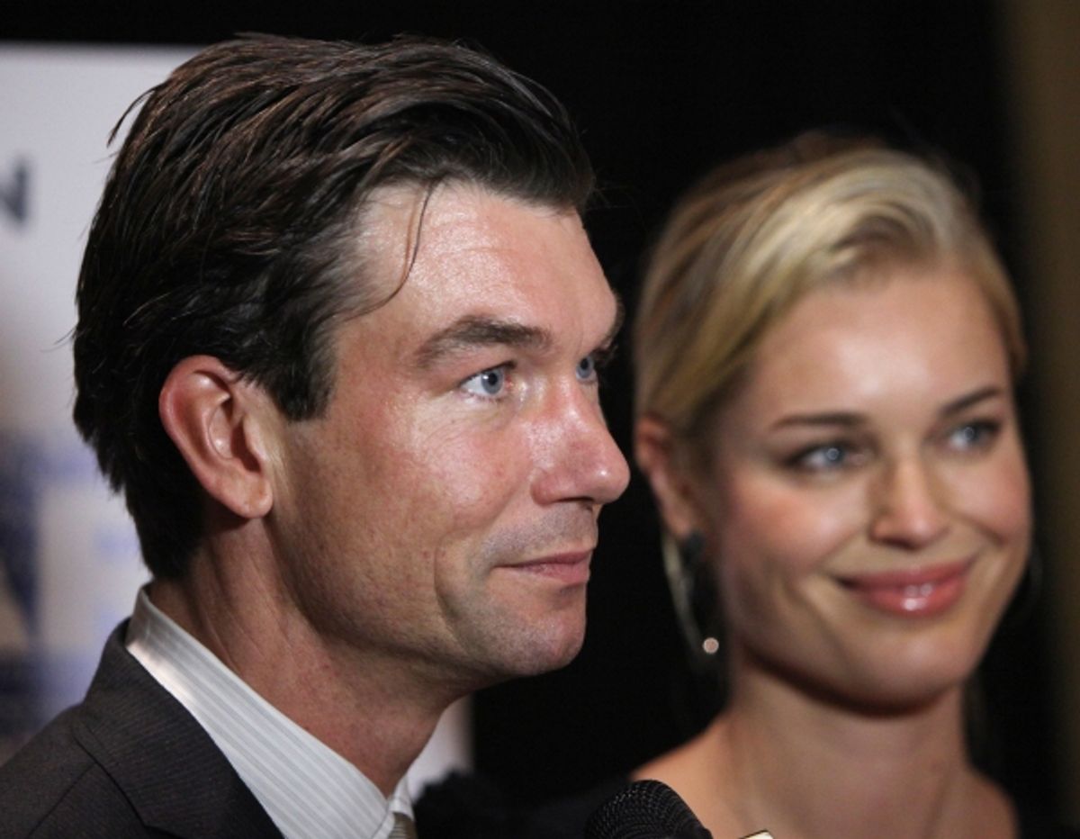 Jerry O'Connell & Rebecca Romijn  at 