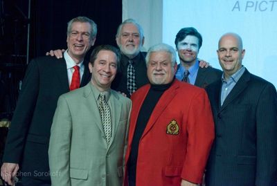 Temple President Dan Feld & Cast Photo