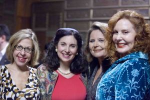 Jackie Hoffman, Rabbi Jill Hausman, Randi Levine-Miller, Carol Ostrow Photo