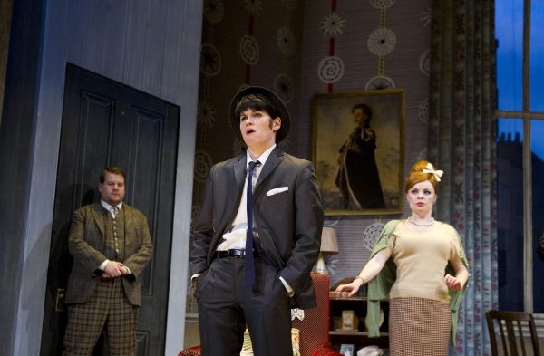 James Corden, Jemima Rooper and Suzie Toase 
 Photo