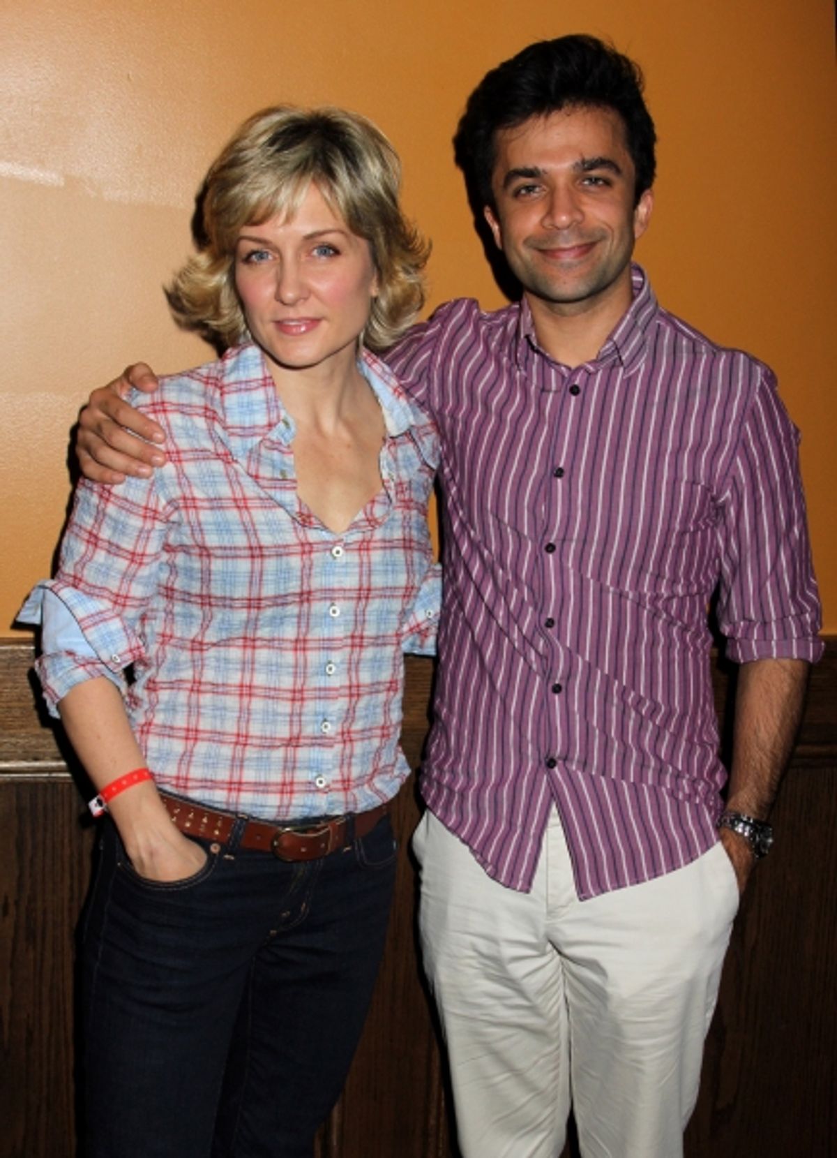 Amy Carlson & Nick Choksi at 