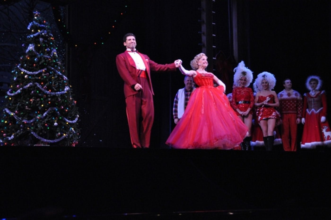 Photo Coverage: Paper Mill Playhouse's WHITE CHRISTMAS Celebrates Opening Night  Image