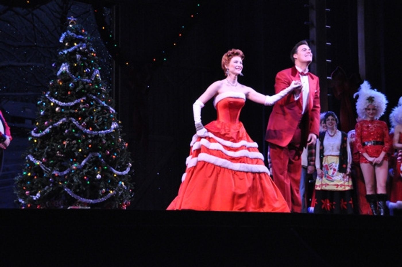 Photo Coverage: Paper Mill Playhouse's WHITE CHRISTMAS Celebrates Opening Night  Image