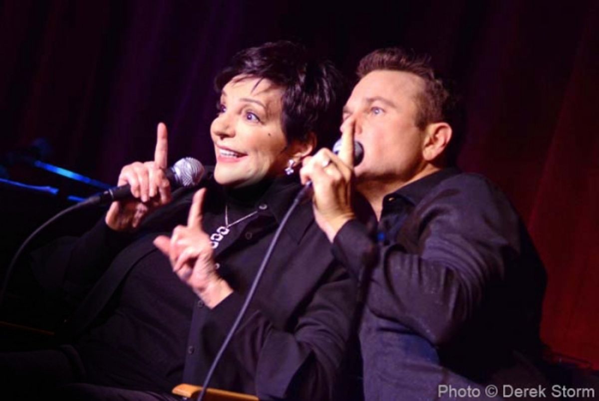 Liza MInnelli, Sam Harris at 