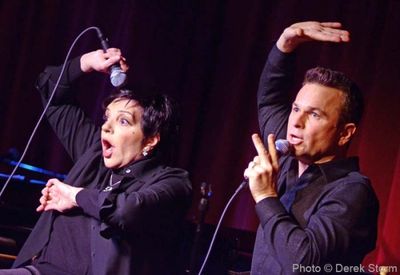 Liza MInnelli, Sam Harris Photo