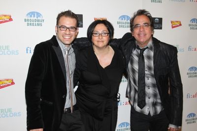 Jake McCoy, Annette Tanner and Richard Jay-Alexander
 Photo