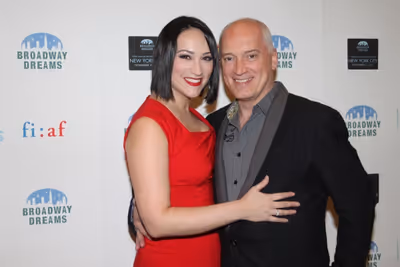 Eden Espinosa and Donnie Kehr Photo