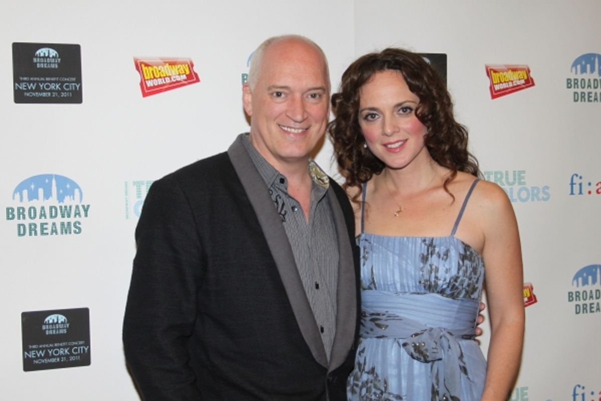 Donnie Kehr and Melissa Errico at 