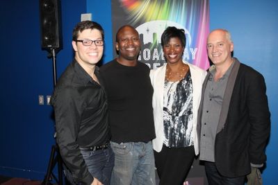 James Kinney, Tituss Burgess, Deidre Goodwin and Donnie Kehr
 Photo