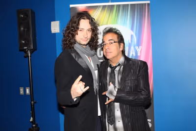 Constantine Maroulis and Richard Jay-Alexander
 Photo