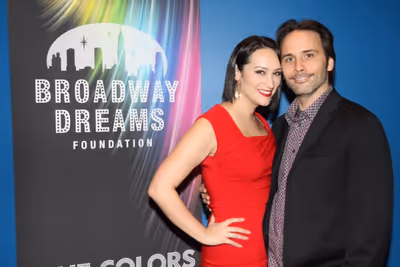 Eden Espinosa and Joseph Abate Photo