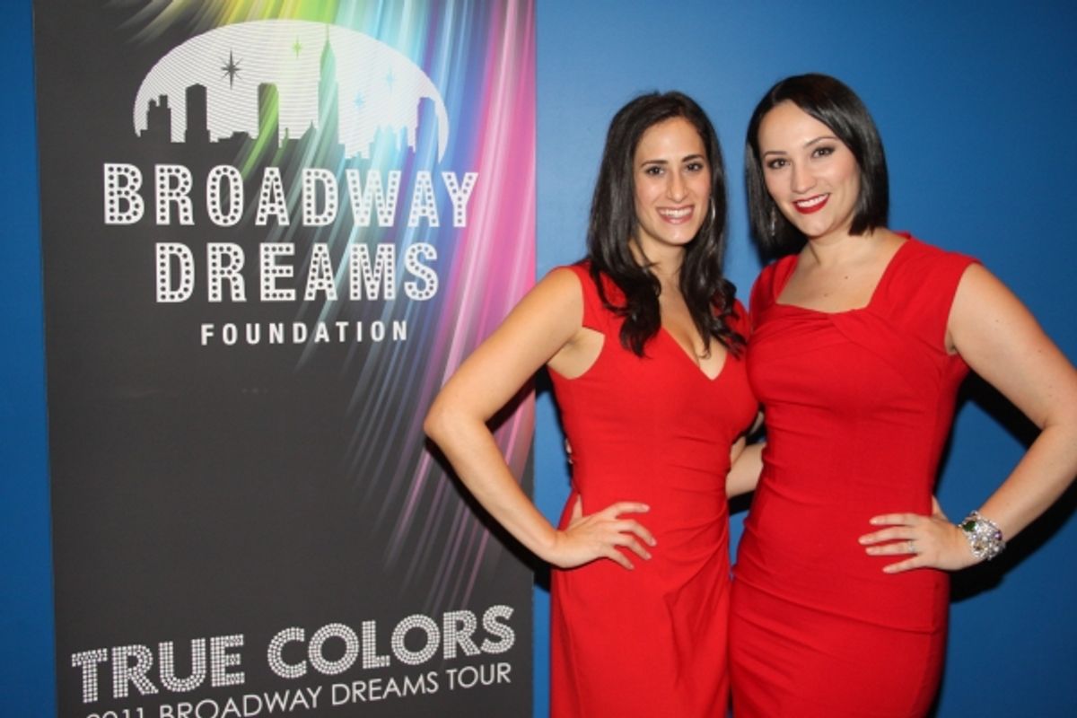 Jennifer Diamond and Eden Espinosa
 at 