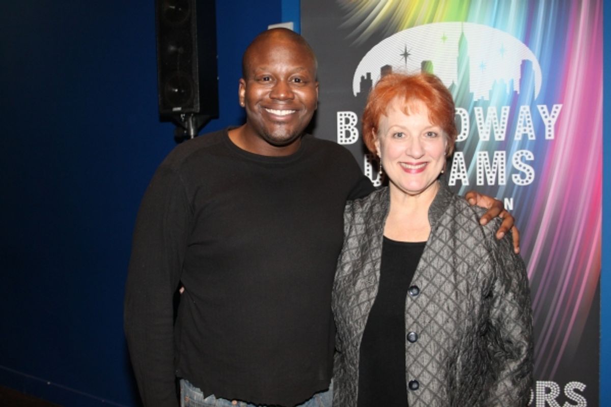 Tituss Burgess and Jeanne Lehman at 