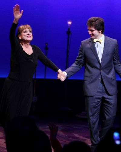 Patti Lupone & Mandy Patinkin wishing Patti's son Josh a Happy Birthday Photo