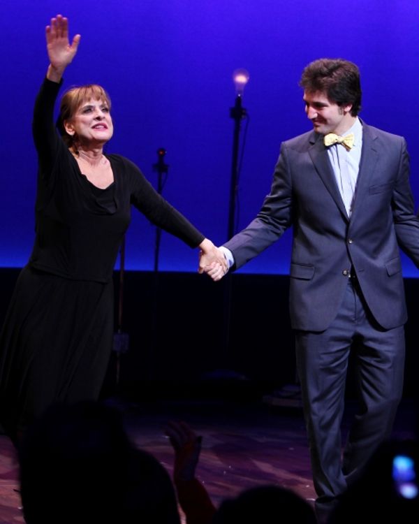 Patti Lupone & Mandy Patinkin wishing Patti's son Josh a Happy Birthday Photo