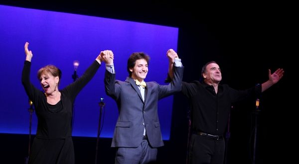 Patti Lupone & Mandy Patinkin wishing Patti's son Josh a Happy Birthday Photo