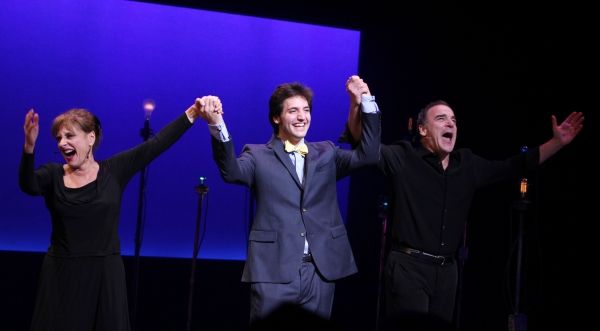 Patti Lupone & Mandy Patinkin wishing Patti's son Josh a Happy Birthday Photo
