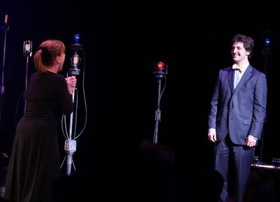 Patti Lupone & Mandy Patinkin wishing Patti's son Josh a Happy Birthday Photo