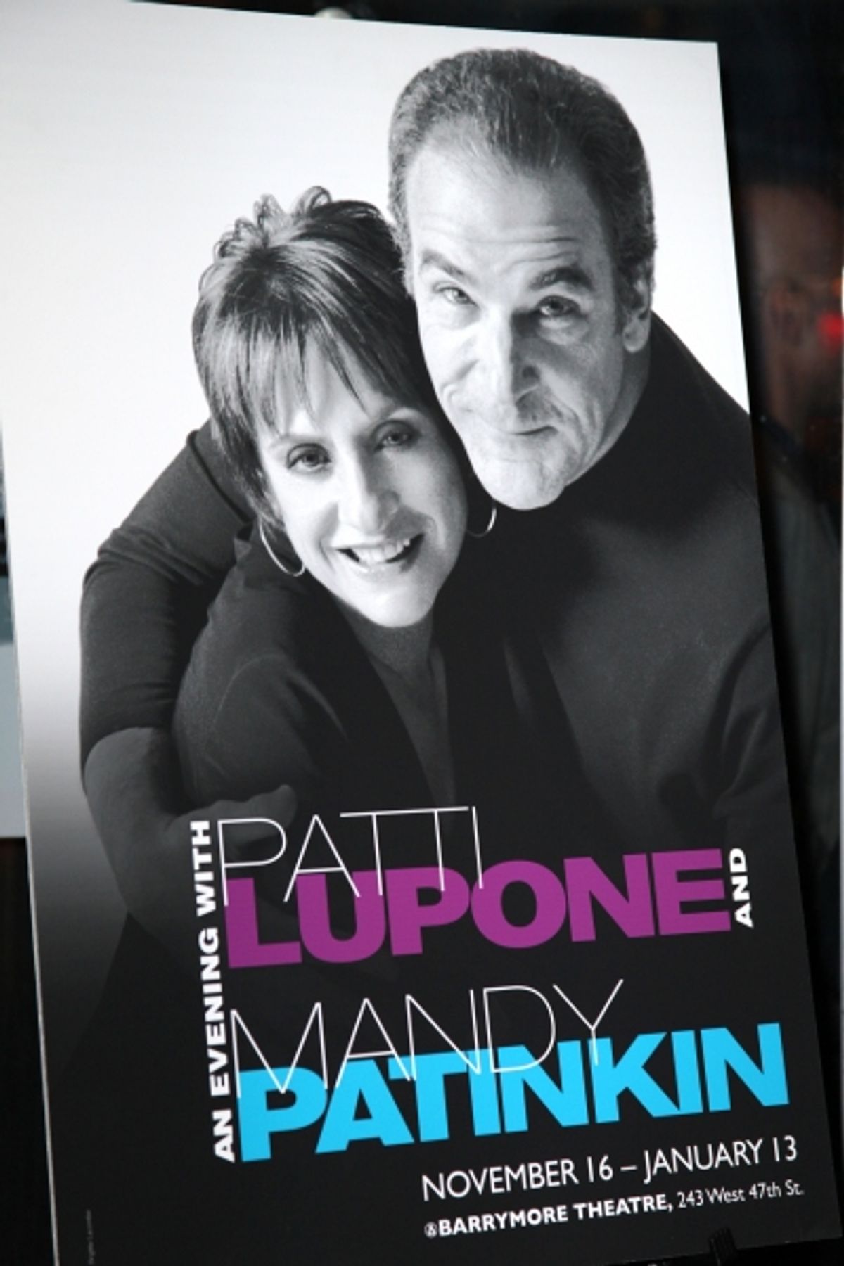 Patti Lupone & Mandy Patinkin  at 