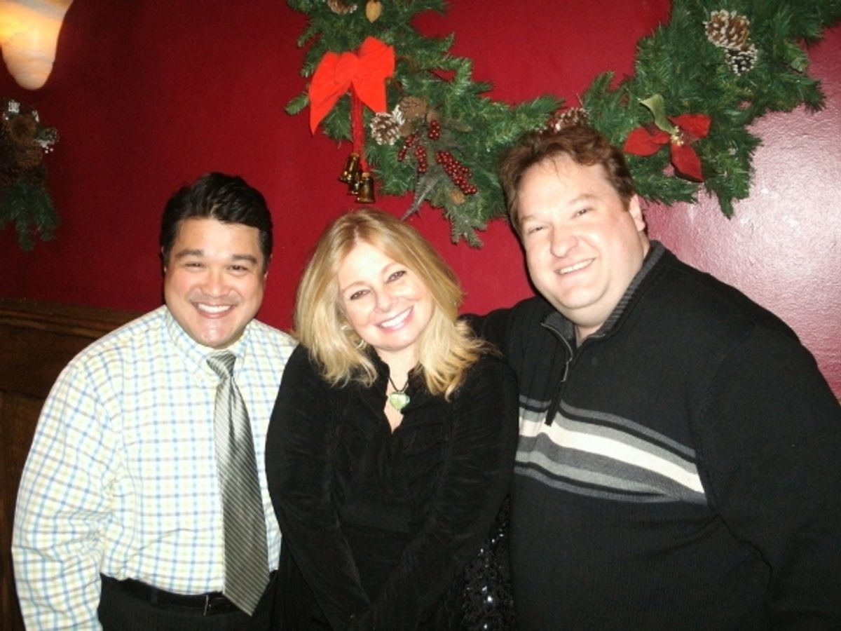 Eugene Dizon, Brenda Didier and L. Walter Stearns at 