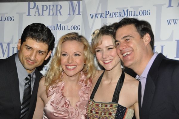 Tony Yazbeck, Meredith Patterson, Jill Paice and James Clow Photo