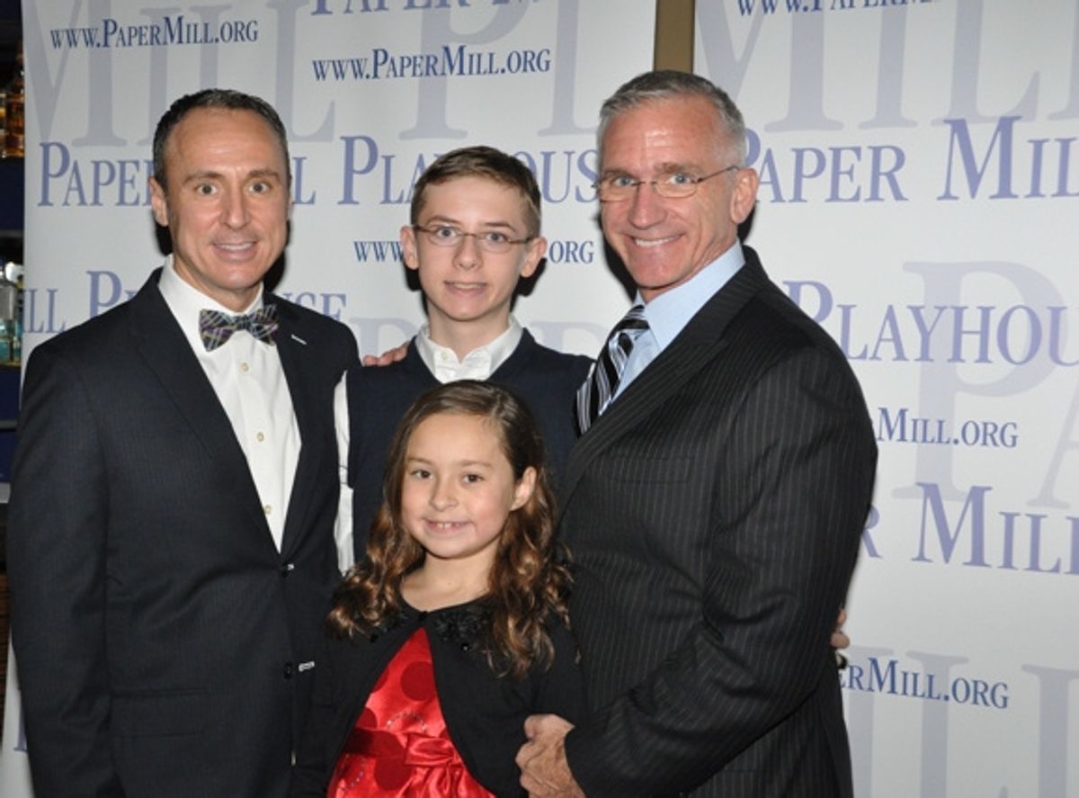 Larry Elardo, Stephen Elardo Hoebee, Ashley Elardo Hoebee and Mark S. Hoebee (Producing Artistic Director) at 