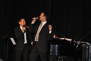 Michael Feinstein and Cheyenne Jackson Photo
