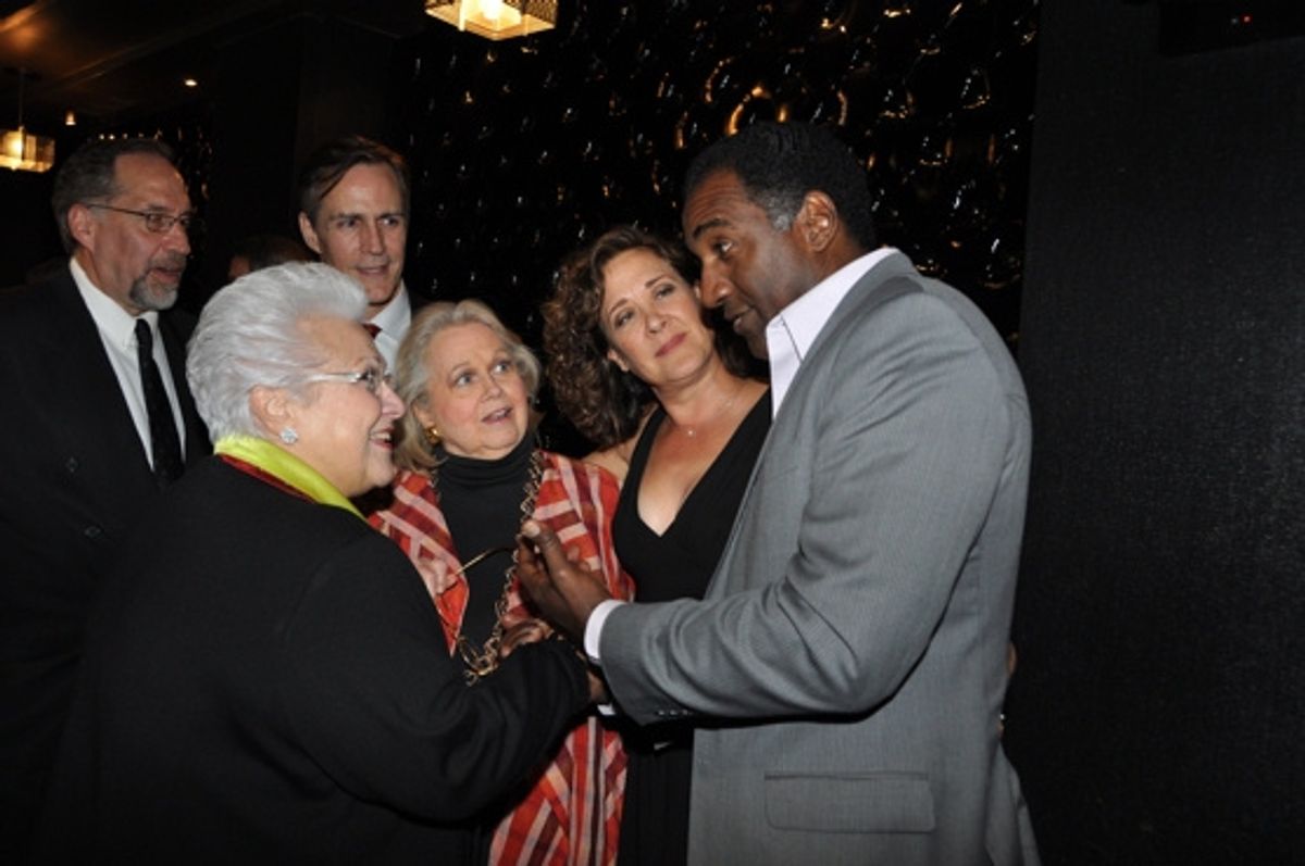 Marilyn Horne, Barbara Cook, Karen Ziemba and Norm Lewis at 
