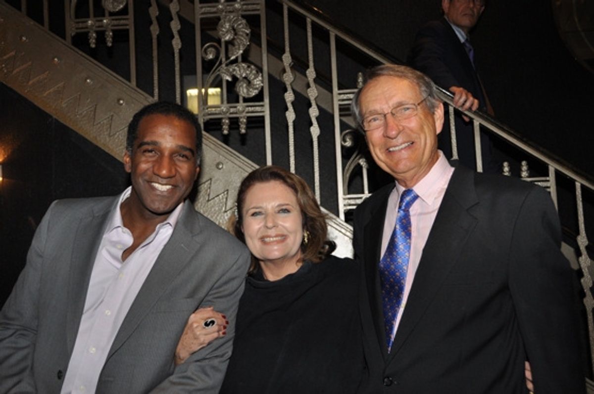 Norm Lewis, Randie Levine-Miller and W. David McCoy at 