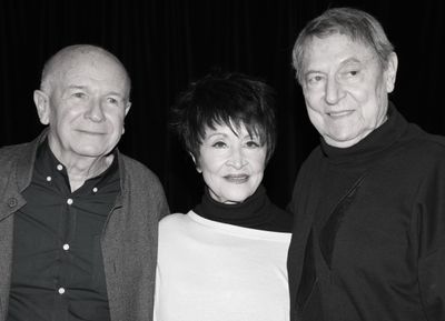 Terrence McNally, Chita Rivera & John Cullum Photo