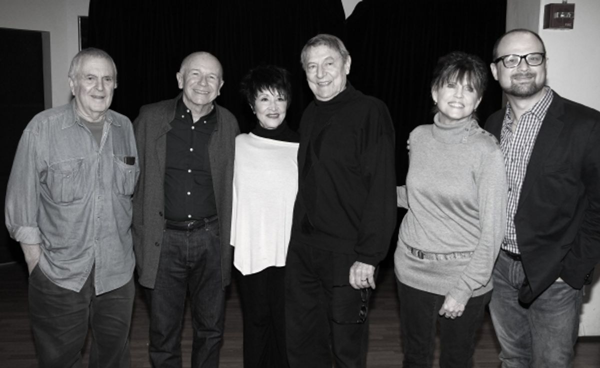 John Kander, Terrence McNally, Chita Rivera, John Cullum, Ann Reinking and Carl Andress at 