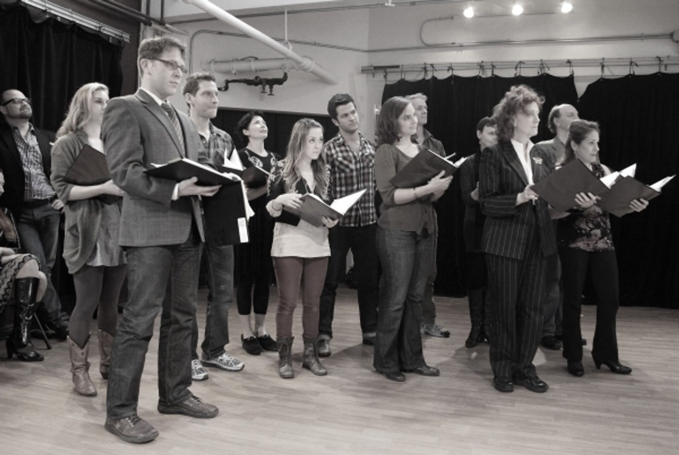 Photo Coverage: Chita Rivera, John Cullum & THE VISIT In Rehearsal  Image