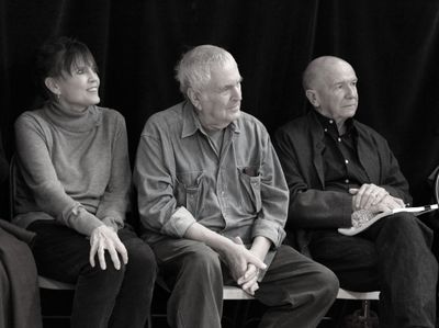 Ann Reinking, John Kander & Terrence McNally Photo