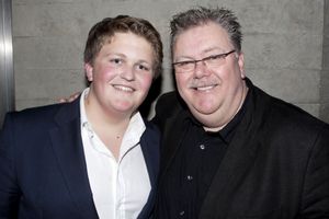 Oscar Fletcher and Martyn Ellis 
 Photo