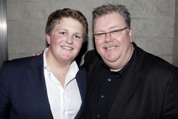 Oscar Fletcher and Martyn Ellis 
 Photo