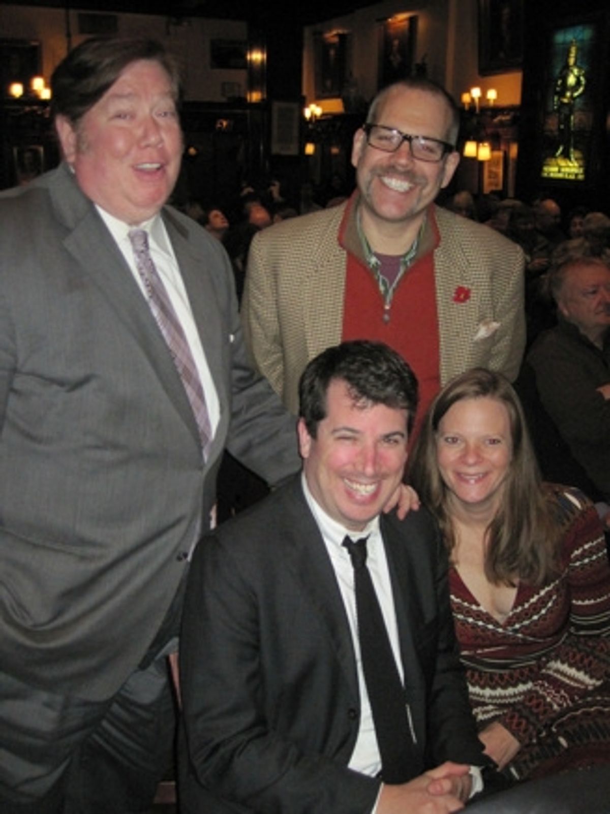 Joseph Harding, Tom Cannon Jr., Ethan E. Litwin and Lisa Litwin at 