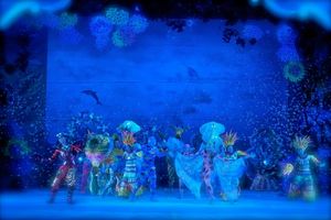 OJ Mariano (Sebastian) leads "Under the Sea" musical number @ BroadwayWorld OJ Mariano (Sebastian) leads "Under the Sea" musical number Photo
