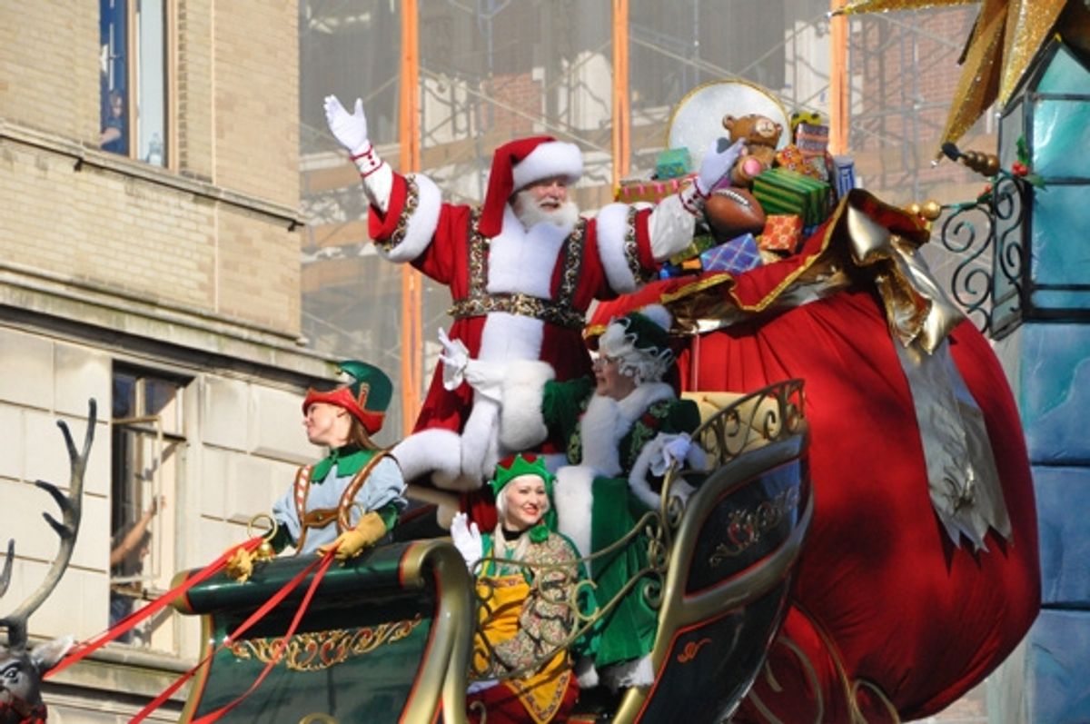 Santa Claus and Mrs. Claus at 