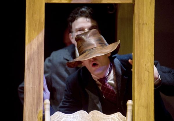 Frank Lawler (back) and Aaron Lamb (front) in BeasleyÃ¢â‚¬â„¢s Christmas Pa Photo