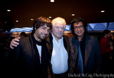Jian Ghomeshi, Randy Bachman and Andy Kim Photo
