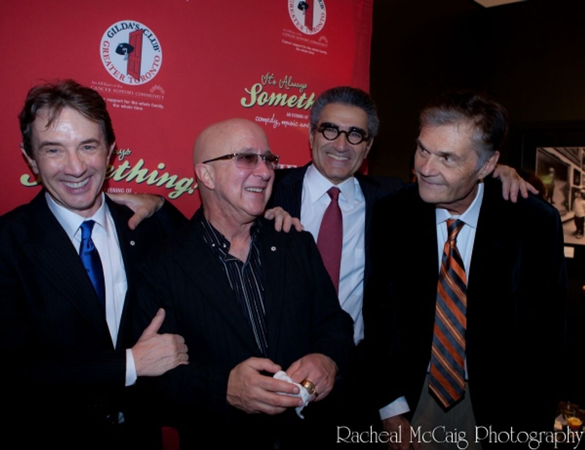 Martin Short, Paul Shaffer, Eugene Levy and Fred Willard at 