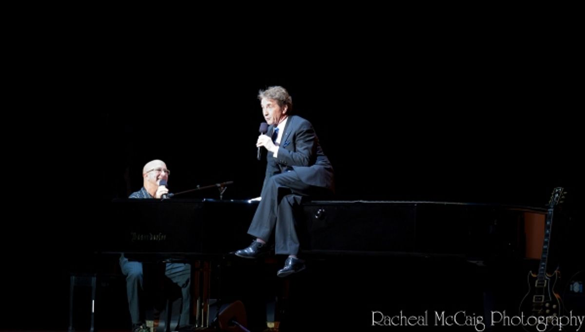 Paul Shaffer and Martin Short at 